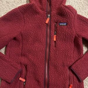 Patagonia Maroon Fleece Jacket